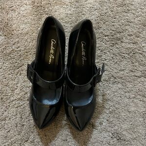 Charlotte Russe Black Patent Heels